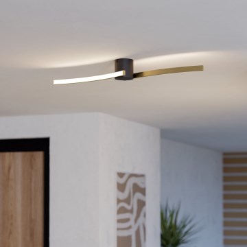 Eglo - LED-Deckenleuchte LED/12W/230V 4000K golden