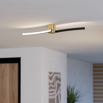 Eglo - LED-Deckenleuchte LED/12W/230V 4000K schwarz