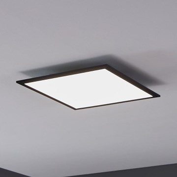 Eglo - LED-Deckenleuchte LED/21,5W/230V 45x45 cm schwarz