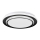 Eglo - LED-Deckenleuchte LED/24W/230V 2700/4000/6500K Ø 40 cm schwarz