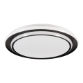 Eglo - LED-Deckenleuchte LED/36W/230V 2700/4000/6500K Ø 49 cm schwarz
