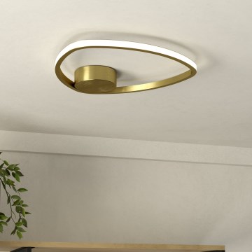 Eglo - LED-Deckenleuchte LED/9,7W/230V Ø 37,5 cm gold