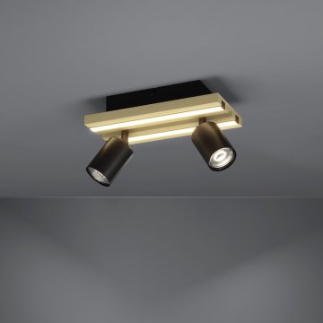 Eglo - LED-Deckenspot 2xLED/2,2W/230V + 2xLED/1,2W + 2xLED/2W beige/schwarz