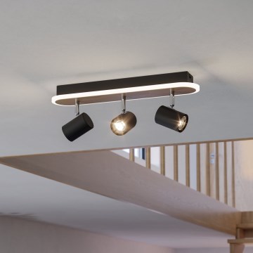 Eglo - LED-Deckenspot LED/20W/230V braun/schwarz