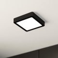 Eglo - LED dimmbare Deckenleuchte LED/11W/230V schwarz