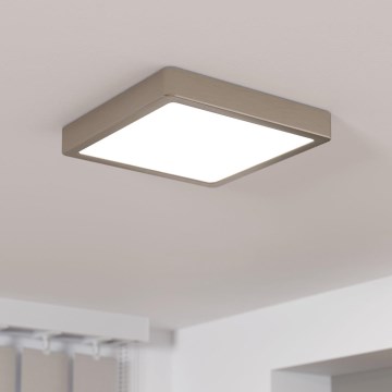 Eglo - LED dimmbare Deckenleuchte LED/17W/230V mattchrom