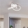 Eglo - LED-dimmbare Deckenleuchte LED/40W/230V 2200–6500K Ø 83 cm weiß + Fernbedienung