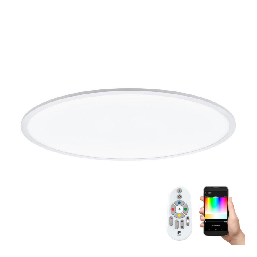 Eglo - LED Dimmbare Deckenleuchte RGB SARSINA-C LED/45W/230V + Fernbedienung