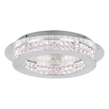 Eglo - LED Dimmbare Kristall-Leuchte LED/31,5W/230V