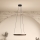 Eglo - LED-dimmbare Pendelleuchte mit Seilaufhängung und Bewegungsmelder 2xLED/19W/230V 2200-6500K Ø 55 cm braun