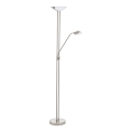 Eglo - LED dimmbare Stehleuchte LED/20W + LED/2,5W mattchrom