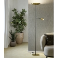 Eglo - LED dimmbare Stehleuchte LED/26,5W/230V + LED/4W goldfarben