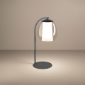 Eglo - LED-dimmbare Tischlampe LED/5,5W/230V + LED/1,6W 2200-6500K schwarz-chrom