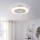Eglo - LED-dimmbarer Deckenventilator 3×LED/12,6W/230V 2700–6500K Ø55 cm Weiß + Fernbedienung