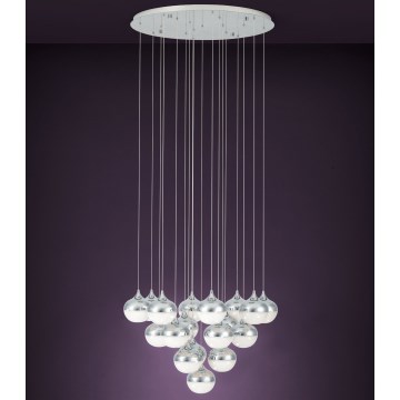 Eglo - LED dimmbarer Kronleuchter an Schnur 18xLED/3,1W/230V