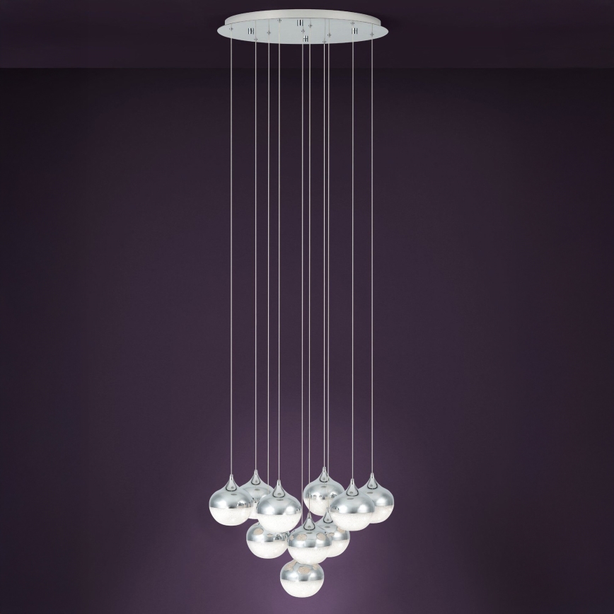 Eglo - LED dimmbarer Kronleuchter an Schnur MIOGLIA 10xLED/3,1W/230V