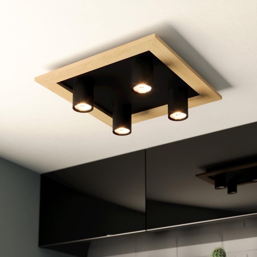 Eglo - LED Einbauleuchte 4xGU10/4,5W/230V