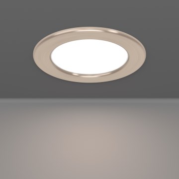 Eglo - LED-Einbauleuchte LED/6,3W/230V 2700/4000/6500K Ø 11,9 cm mattchrom