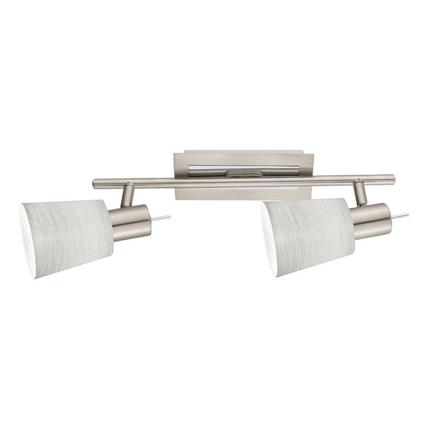 Eglo - LED Einbauleuchte MY CHOICE 2xE14/4W/230V mattchrom/creme