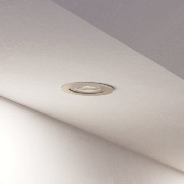 Eglo - LED-Einbaustrahler für Badezimmer 1xGU10/4,5W/230V IP44 mattchrom