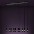 Eglo - LED-Hängeleuchte 10xGU10/4,6W/230V schwarz