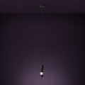 Eglo - LED-Hängeleuchte 1xGU10/4,6W/230V schwarz