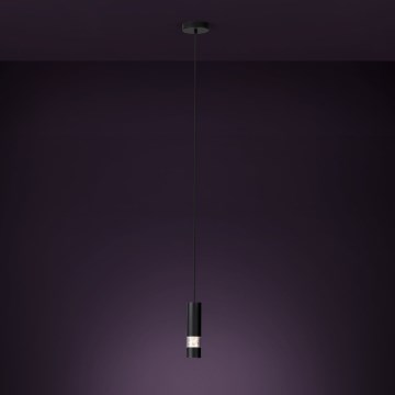 Eglo - LED-Hängeleuchte 1xGU10/4,6W/230V schwarz