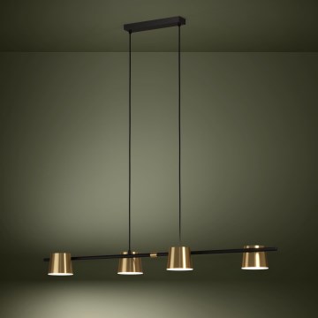 Eglo - LED-Hängeleuchte 4xGU10/4,6W/230V 3000K golden