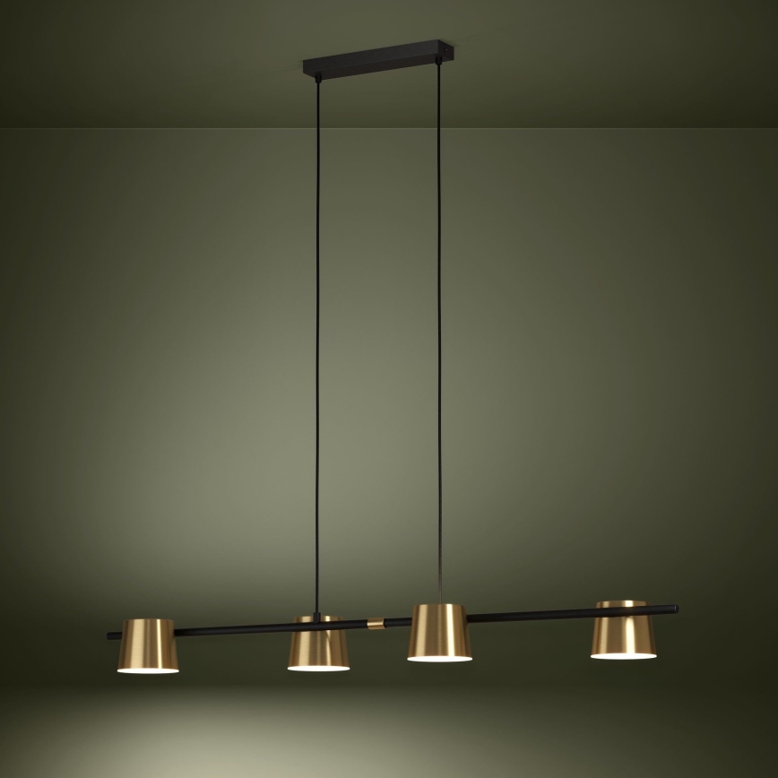 Eglo - LED-Hängeleuchte 4xGU10/4,6W/230V 3000K golden