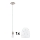 Eglo - LED Hängeleuchte an Kabel MY CHOICE 1xE14/4W/230V mattchrom/weiß