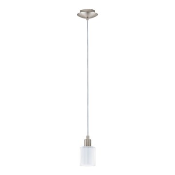Eglo - LED Hängeleuchte an Kabel MY CHOICE 1xE14/4W/230V mattchrom/weiß