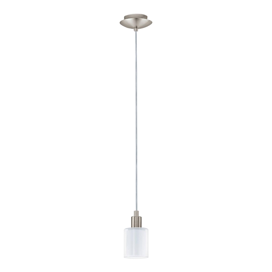 Eglo - LED Hängeleuchte an Kabel MY CHOICE 1xE14/4W/230V mattchrom/weiß