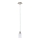 Eglo - LED Hängeleuchte an Kabel MY CHOICE 1xE14/4W/230V mattchrom/weiß