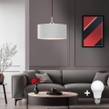 Eglo - LED Hängeleuchte an Kabel TUNJA 1xE27/60W/230V weiß