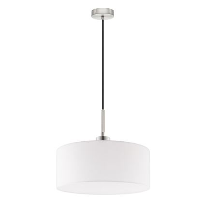 Eglo - LED-Hängeleuchte an Kabel TUNJA 1xE27/60W/230V weiß