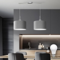 Eglo - LED Hängeleuchte an Kabel TUNJA 2xE27/60W/230V grau