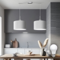 Eglo - LED Hängeleuchte an Kabel TUNJA 2xE27/60W/230V weiß