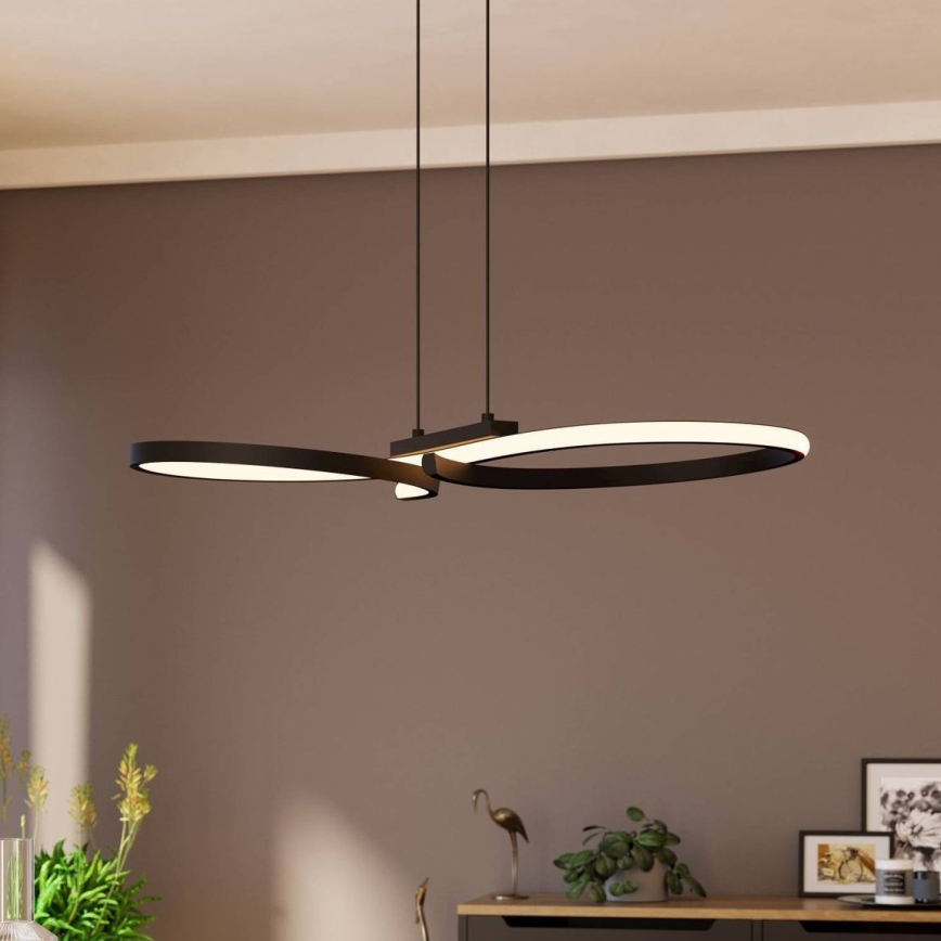 Eglo - LED-Hängeleuchte LED/21W/230V 3000K schwarz