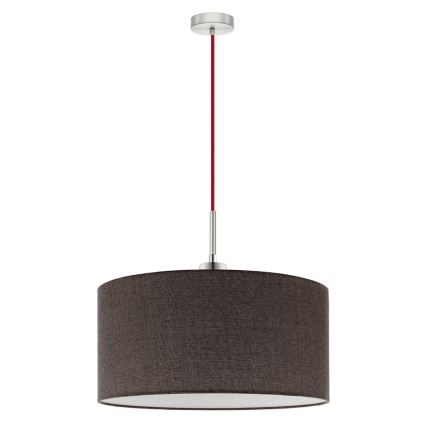 Eglo - LED-Hängeleuchte TUNJA 1xE27/60W/230V braun