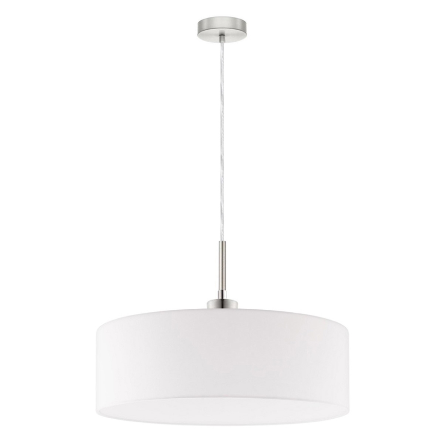 Eglo - LED-Hängeleuchte TUNJA 1xE27/60W/230V weiß