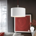 Eglo - LED-Hängeleuchte TUNJA 1xE27/60W/230V weiß