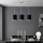 Eglo - LED-Hängeleuchte TUNJA 3xE27/60W/230V schwarz