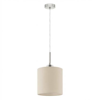 Eglo - LED-Kabelpendelleuchte TUNJA 1xE27/60W/230V creme