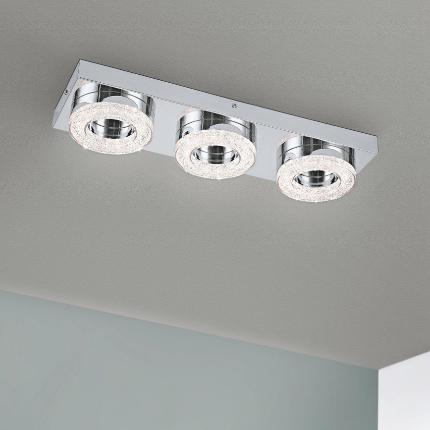 Eglo - LED Kristall Deckenleuchte 3xLED/4W/230V