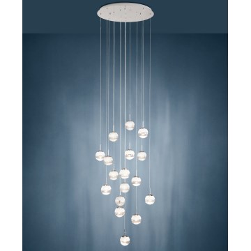 Eglo  - LED-Kronleuchter an Schnur MONTEFIO 17xLED/5W/230V dimmbar