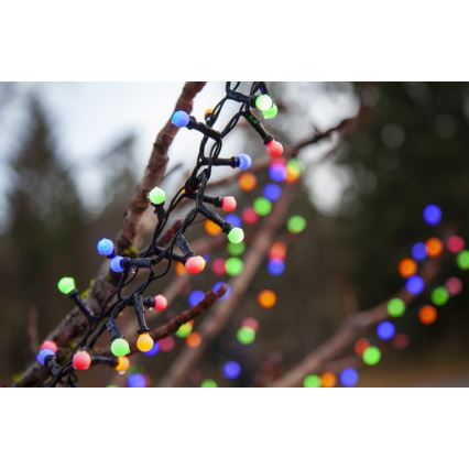 Eglo - LED Outdoor Weihnachtskette MINI 300xLED/8 Funktionen 11m IP44 multicolor