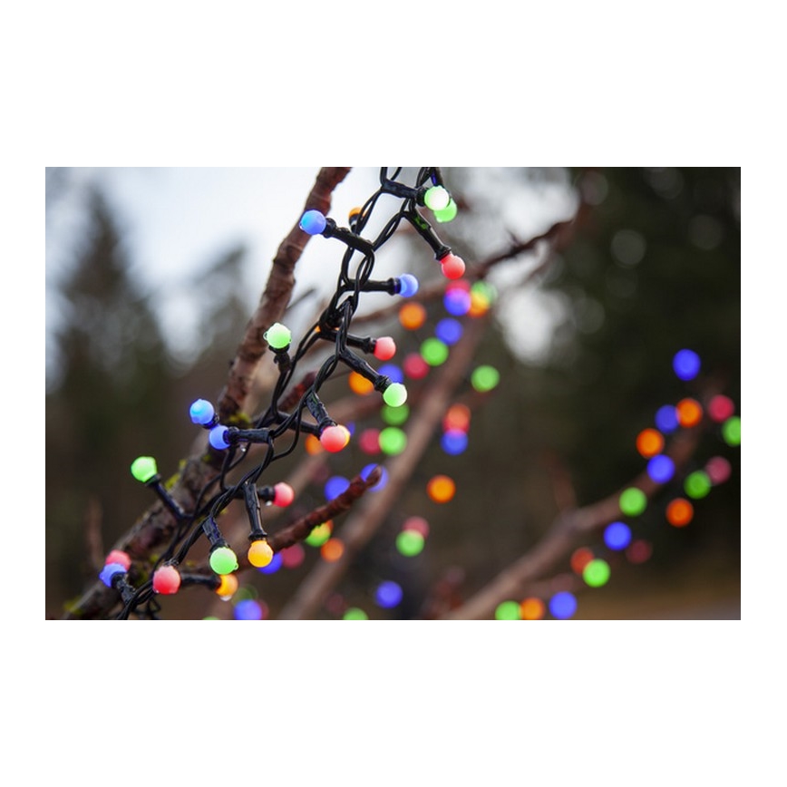 Eglo - LED Outdoor Weihnachtskette MINI 300xLED/8 Funktionen 11m IP44 multicolor
