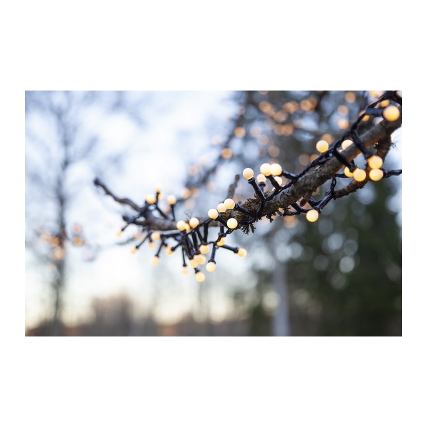 Eglo - LED Outdoor-WeihnachtsketteI 300xLED/8 Funktionen 11m IP44 warmweiß
