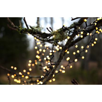 Eglo- LED Outdoor Weihnachtskette 700xLED/1 Funktion 19m IP44 warmweiß