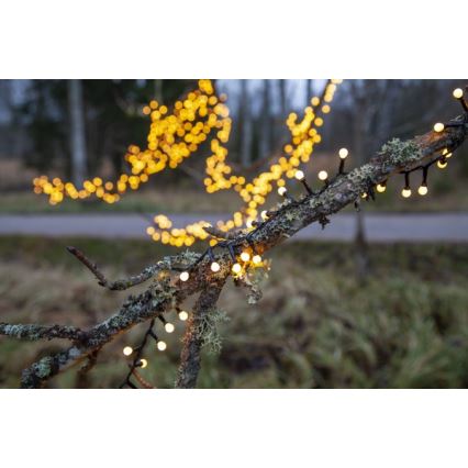 Eglo- LED Outdoor Weihnachtskette 700xLED/1 Funktion 19m IP44 warmweiß